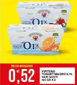 Vantaggio Cash&Carry Vipiteno yogurt magro 0.1% offerta