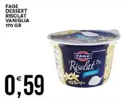 Vantaggio Cash&Carry Fage dessert risolat vaniglia offerta