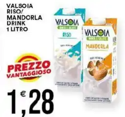 Vantaggio Cash&Carry Valsoia riso/ mandorla drink offerta
