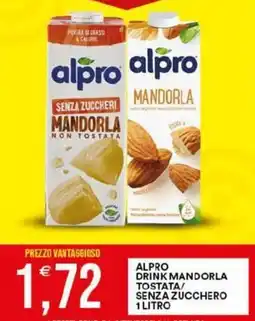 Vantaggio Cash&Carry Alpro drink mandorla tostata/ senza zucchero offerta