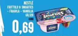 Iper Pellicano Nestle fruttolo & smarties -fragola-vaniglia offerta