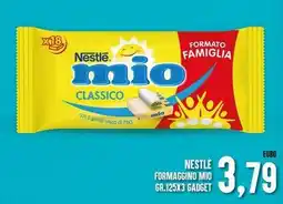 Iper Pellicano Nestlé formaggino mio gadget offerta