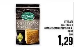 Iper Pellicano Ferrari grattugiato grana padano riserva D.O.P. offerta
