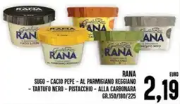 Iper Pellicano Rana sugo-cacio pepe - al parmigiano reggiano offerta