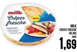 Iper Pellicano Milk crepes fresche offerta