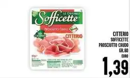 Iper Pellicano Citterio sofficette prosciutto crudo offerta