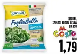 Iper Pellicano Orogel spinaci foglia bella offerta