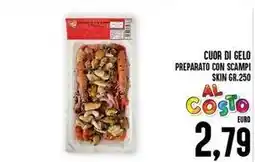 Iper Pellicano Cuor di gelo preparato con scampi skin offerta