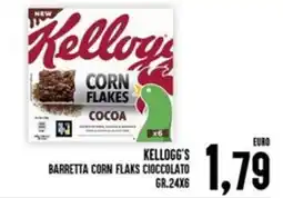 Iper Pellicano Kellogg's barretta corn flaks cioccolato offerta