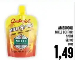 Iper Pellicano Ambrosoli miele dei fiori sport offerta