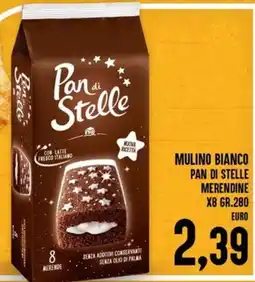 Iper Pellicano Mulino bianco pan di stelle merendine x8 offerta