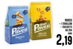 Iper Pellicano Pavesi -i tarallini - tocchetti offerta