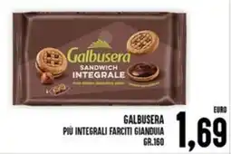 Iper Pellicano Galbusera più integrali farciti gianduia offerta
