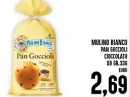 Iper Pellicano Mulino bianco pan goccioli cioccolato x8 offerta