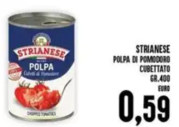 Iper Pellicano Strianese polpa di pomodoro cubettato offerta