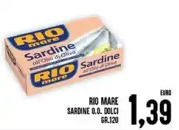 Iper Pellicano Rio mare sardine 0.0. dolci offerta