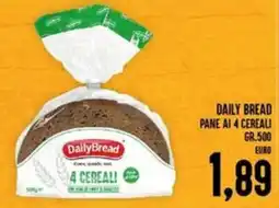 Iper Pellicano Daily bread pane ai 4 cereali offerta