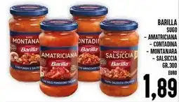 Iper Pellicano Barilla sugo - amatriciana offerta