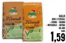Iper Pellicano Gallo riso 3 cereali - farro - grano offerta