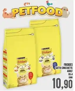 Iper Pellicano Friskies gatto crocchette adult offerta