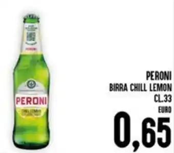 Iper Pellicano Peroni birra chill lemon offerta