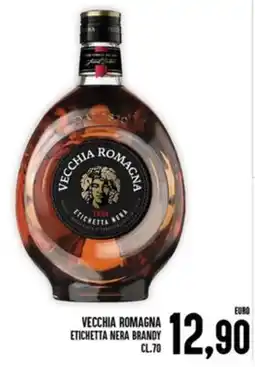 Iper Pellicano Vecchia romagna etichetta nera brandy offerta