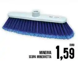 Iper Pellicano Minerva scopa minervetta offerta