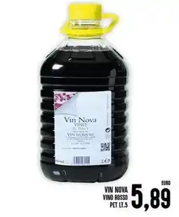 Iper Pellicano Vin nova vino rosso pet offerta