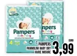 Iper Pellicano Pampers pannolini baby dry offerta