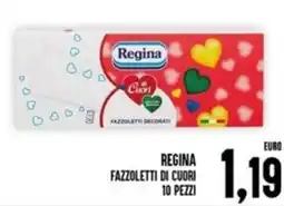 Iper Pellicano Regina fazzoletti di cuori 10 pezzi offerta