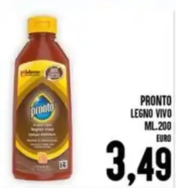 Iper Pellicano Pronto legno vivo offerta