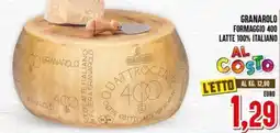 Iper Pellicano Granarolo formaggio 400 latte 100% italiano offerta