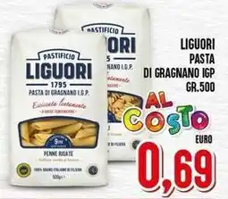 Iper Pellicano Liguori pasta di gragnano IGP offerta