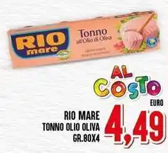 Iper Pellicano Rio mare tonno olio oliva offerta