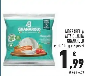 Conad Margherita Mozzarella 100 g 200 g(ml) offerta