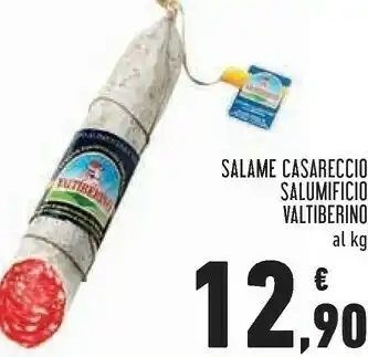 Conad Margherita Salumificio valtiberino salame casareccio offerta