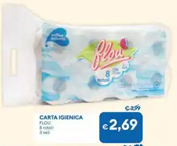 MD Discount Carta igienica FLOU offerta