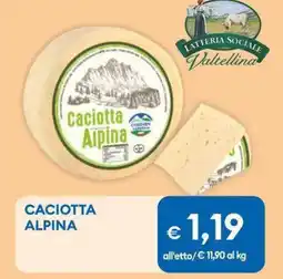 MD Discount Caciotta alpina offerta