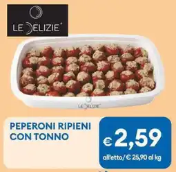 MD Discount Peperoni ripieni con tonno offerta