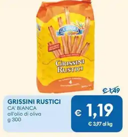 MD Discount Grissini rustici CA' BIANCA offerta