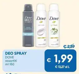 MD Discount Deo spray DOVE offerta