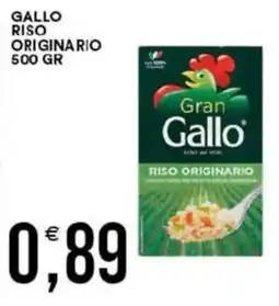 Vantaggio Cash&Carry Gallo riso originario offerta