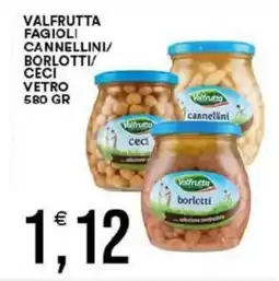 Vantaggio Cash&Carry Valfrutta fagioli cannellini/ borlotti/ ceci vetro offerta