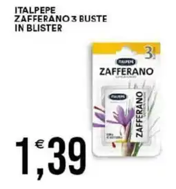 Vantaggio Cash&Carry Italpepe zafferano 3 buste in blister offerta