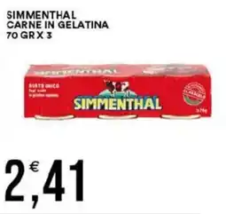 Vantaggio Cash&Carry Simmenthal carne in gelatina offerta