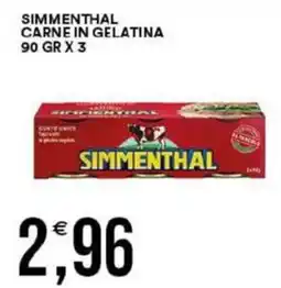 Vantaggio Cash&Carry Simmenthal carne in gelatina offerta