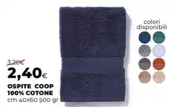 Extracoop Ospite coop 100% cotone offerta