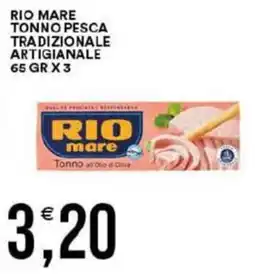 Vantaggio Cash&Carry Rio mare tonno pesca tradizionale artigianale offerta