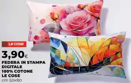 Extracoop Federa in stampa digitale 100% cotone LE COSE offerta