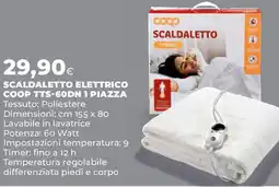 Extracoop SCALDALETTO ELETTRICO COOP TTS-60DN 1 PIAZZA offerta